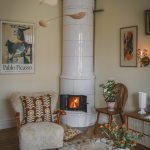 Elda i kakelugnen. Kontakta oss för fler bilder.